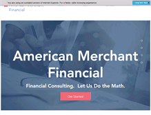 Tablet Screenshot of americanmerchant.org